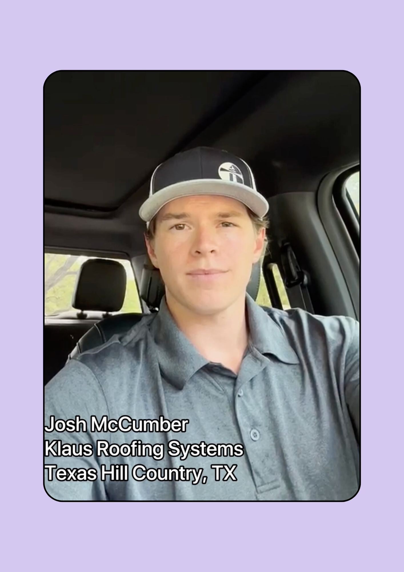 Client testimonial image