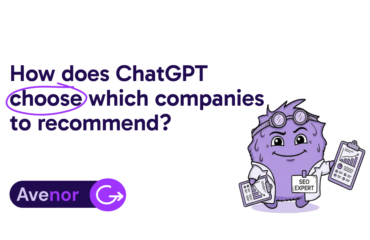 How Does ChatGPT Choose Which Companies to Recommend?